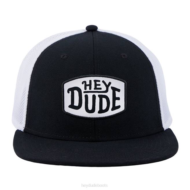 Unisex Black Hey Dude Trucker Cap Accessory H6P6269