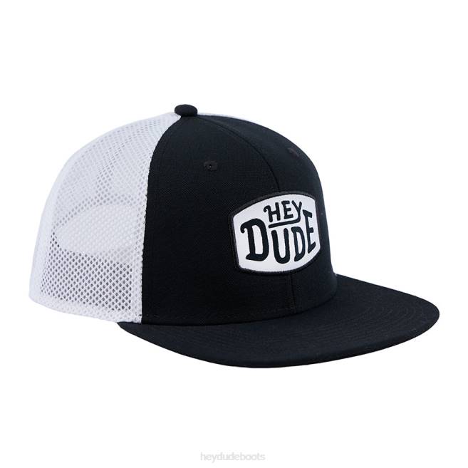 Unisex Black Hey Dude Trucker Cap Accessory H6P6269