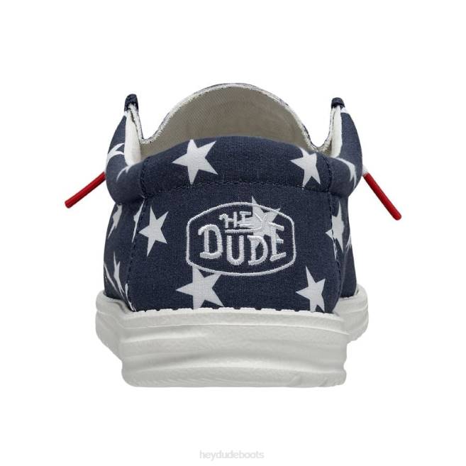 Men American Flag Hey Dude Wally Patriotic Shoes H6P6294