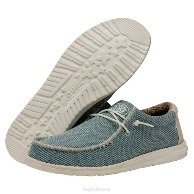 Men Aqua Hey Dude Wally Braided Shoes H6P6375