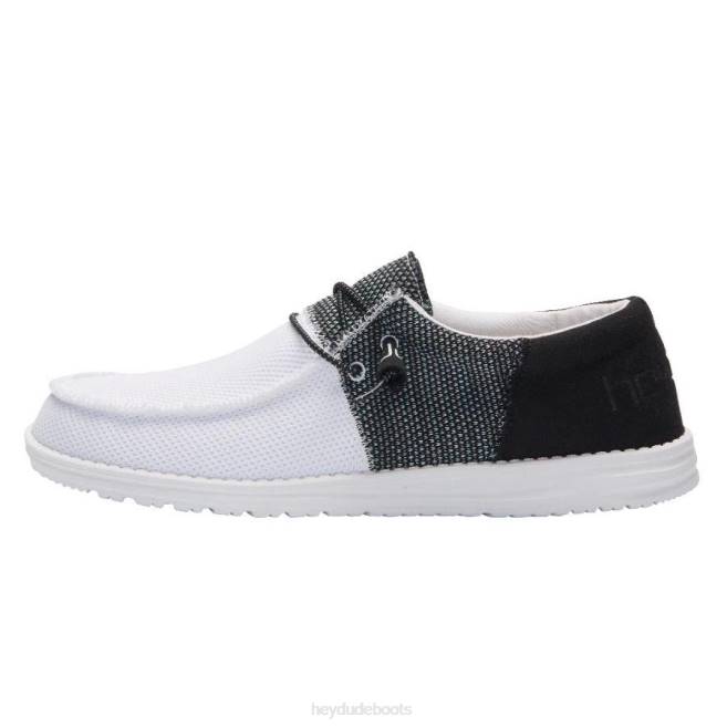 Men Black Ice Hey Dude Wally Sox Funk Shoes H6P6391