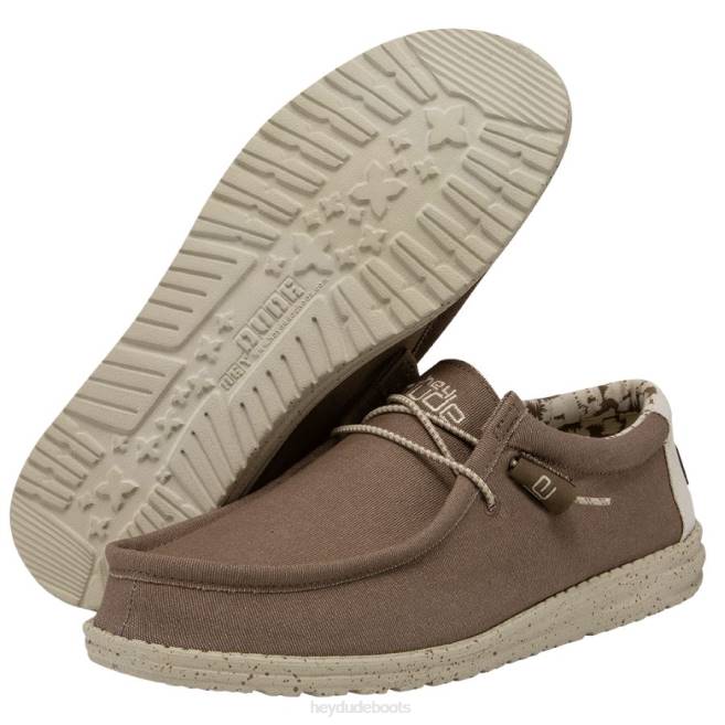 Men Clay Hey Dude Wally Stretch Shoes H6P6327