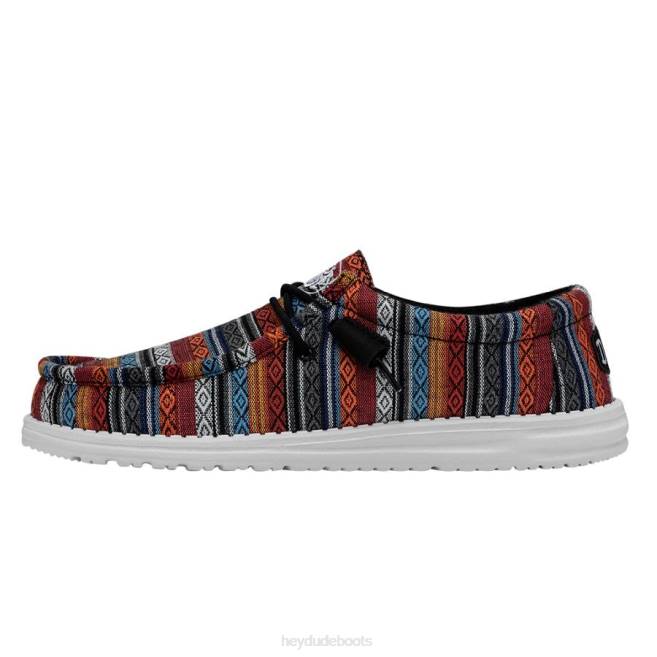 Men Desert Horizon Hey Dude Wally Serape Shoes H6P6434