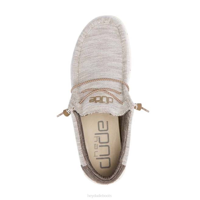 Men Limestone Hey Dude Wally Stretch Shoes H6P6324