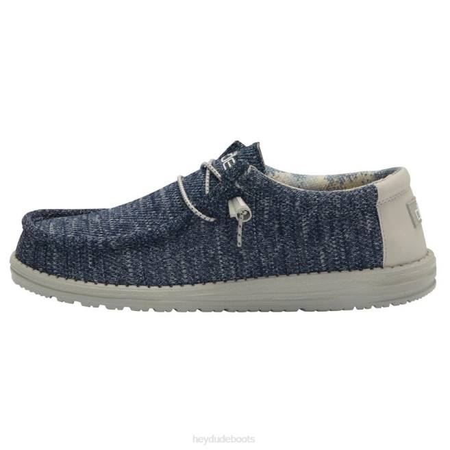 Men Moonlit Ocean Hey Dude Wally Sox Shoes H6P6341