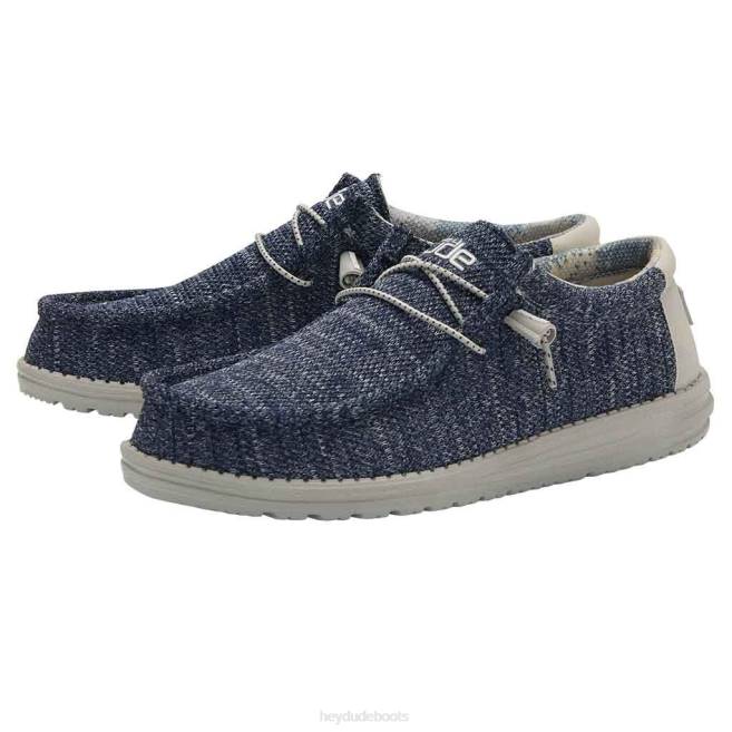 Men Moonlit Ocean Hey Dude Wally Sox Shoes H6P6341