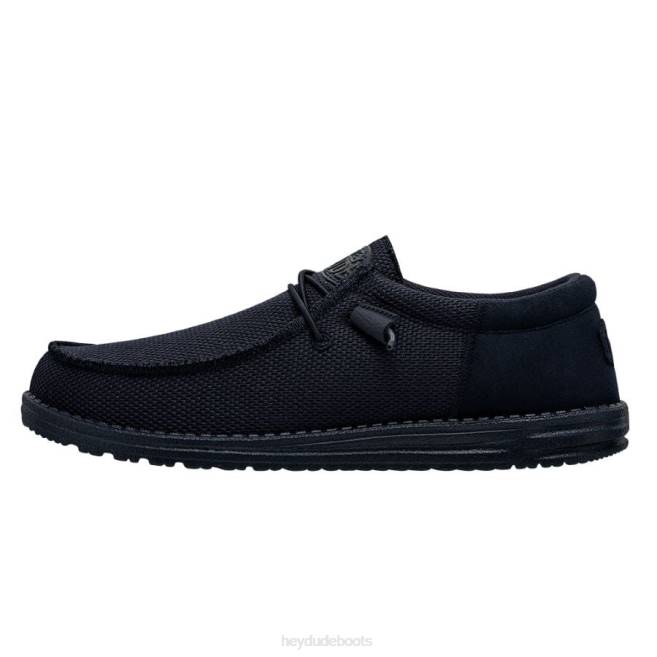 Men Navy Hey Dude Wally Funk Mono Shoes H6P6379