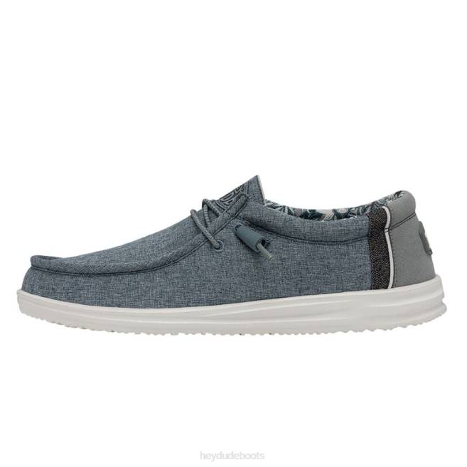 Men Overcast Hey Dude Wally H2O Shoes H6P6409