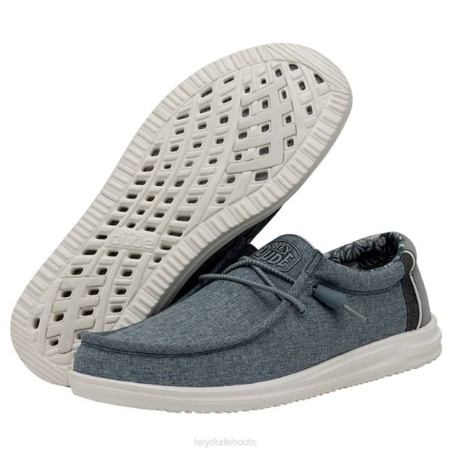 Men Overcast Hey Dude Wally H2O Shoes H6P6409