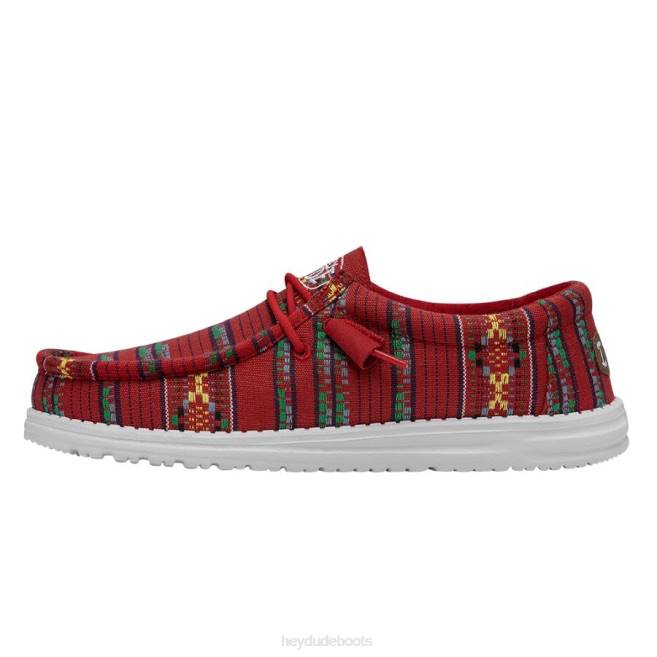 Men Sedona Hey Dude Wally Serape Shoes H6P6437