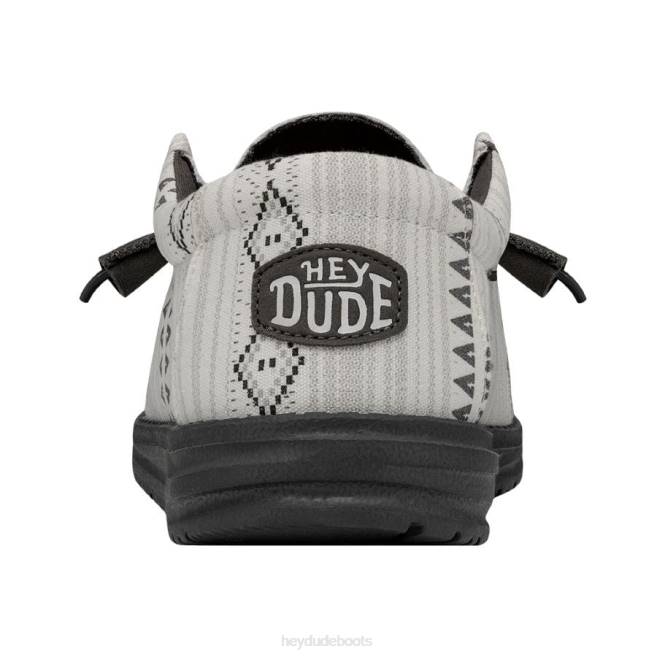 Men Shades Grey Hey Dude Wally Shoes H6P6394