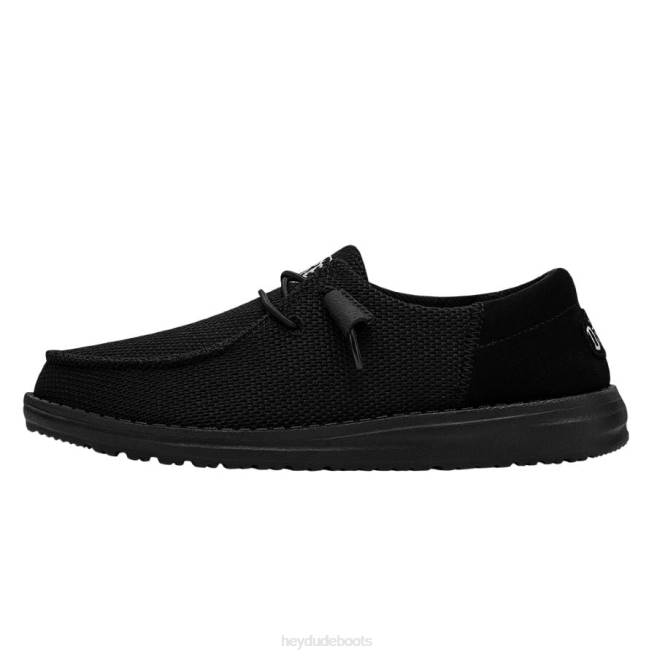 Men Black Hey Dude Wendy Funk Mono Shoes H6P6112