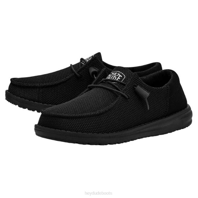 Men Black Hey Dude Wendy Funk Mono Shoes H6P6112