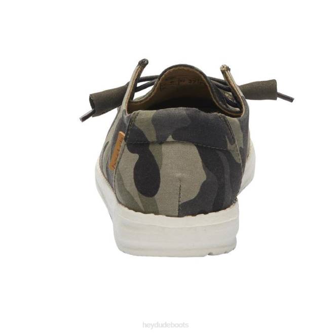 Men Camo Hey Dude Wendy Shoes H6P672