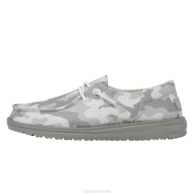 Men Cloud Camo Hey Dude Wendy Funk Shoes H6P688