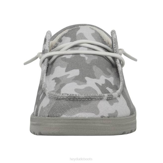 Men Cloud Camo Hey Dude Wendy Funk Shoes H6P688