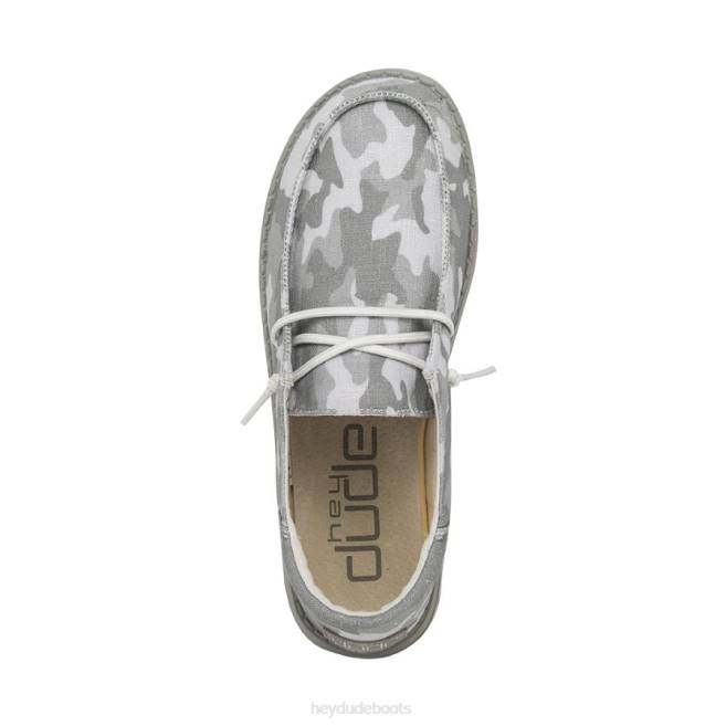 Men Cloud Camo Hey Dude Wendy Funk Shoes H6P688