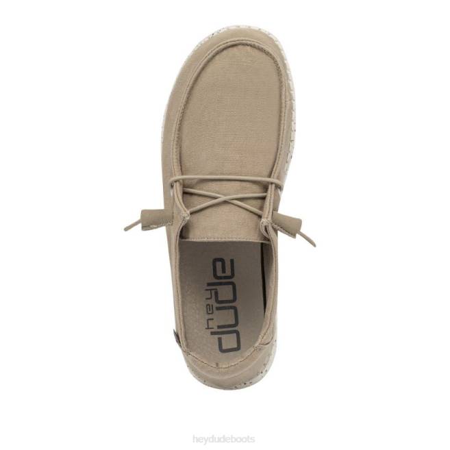 Men Greige Hey Dude Wendy Shoes H6P680