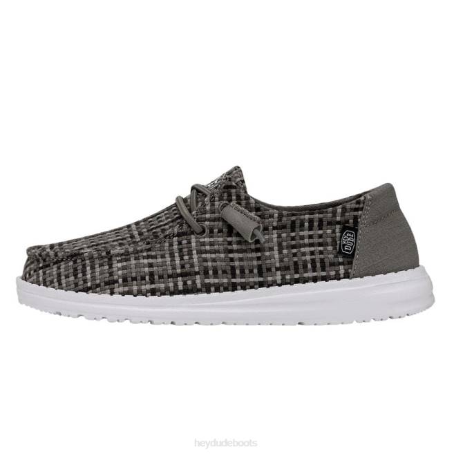 Men Harbor Hey Dude Wendy Crosshatch Shoes H6P6173