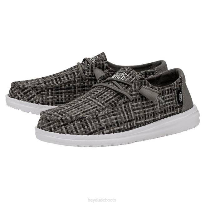 Men Harbor Hey Dude Wendy Crosshatch Shoes H6P6173