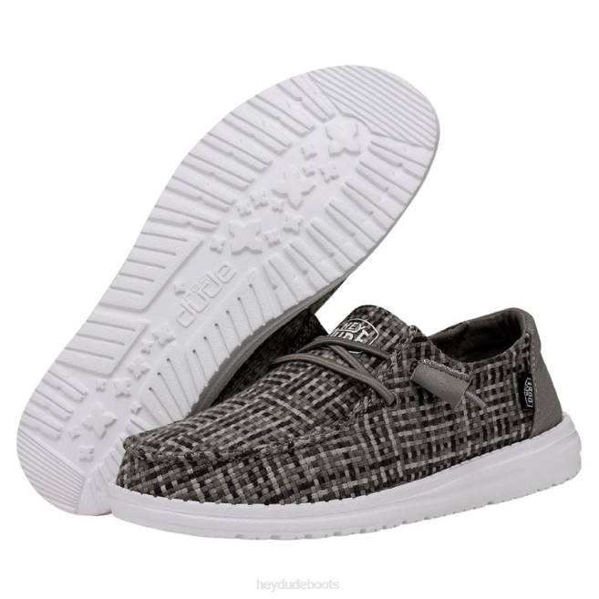 Men Harbor Hey Dude Wendy Crosshatch Shoes H6P6173