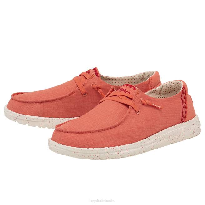 Men Inca Poppy Red Hey Dude Wendy Shoes H6P6189