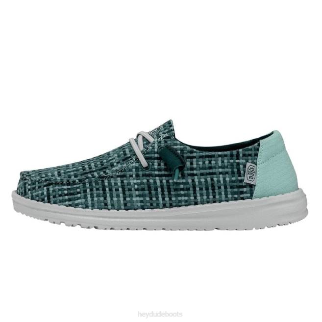 Men Jade Hey Dude Wendy Crosshatch Shoes H6P6172