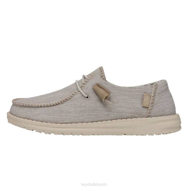 Men Latte Hey Dude Wendy Boho Stitch Shoes H6P67