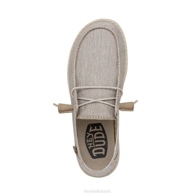 Men Latte Hey Dude Wendy Boho Stitch Shoes H6P67