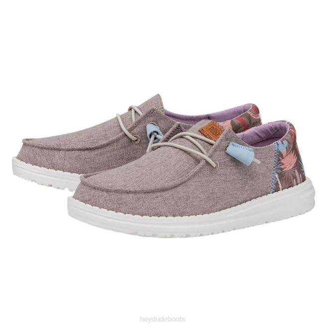 Men Lilac Hey Dude Wendy Funk Oasis Shoes H6P614