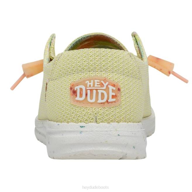 Men Lime Hey Dude Wendy Knit II Shoes H6P657