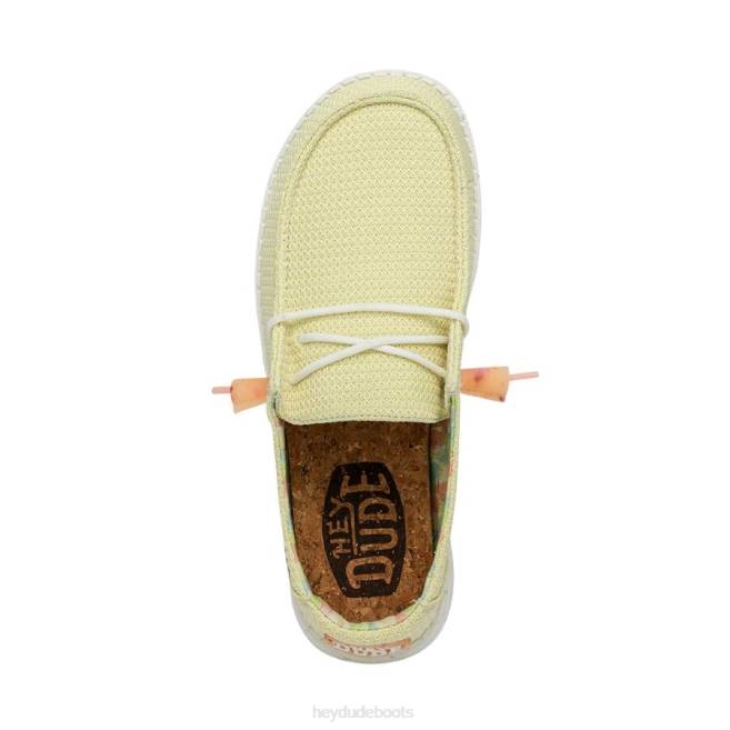 Men Lime Hey Dude Wendy Knit II Shoes H6P657