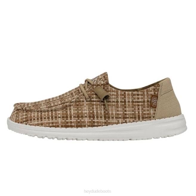 Men Oat Hey Dude Wendy Crosshatch Shoes H6P6174