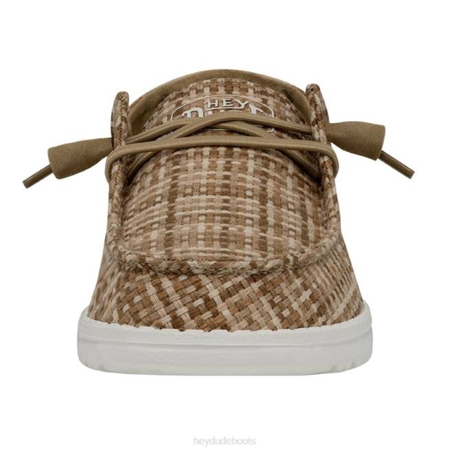 Men Oat Hey Dude Wendy Crosshatch Shoes H6P6174