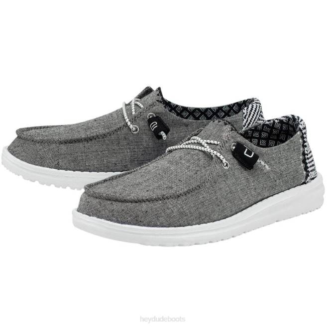 Men Onyx Hey Dude Wendy Chambray Shoes H6P6106