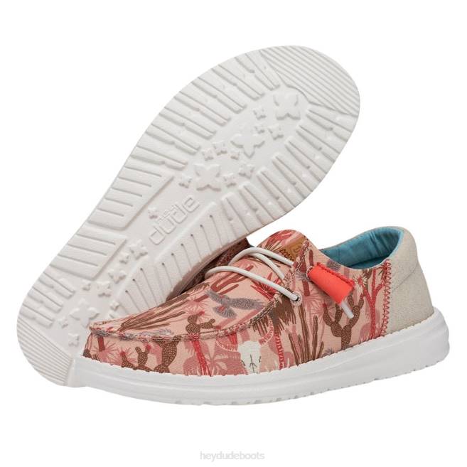 Men Pink Hey Dude Wendy Funk Oasis Shoes H6P622