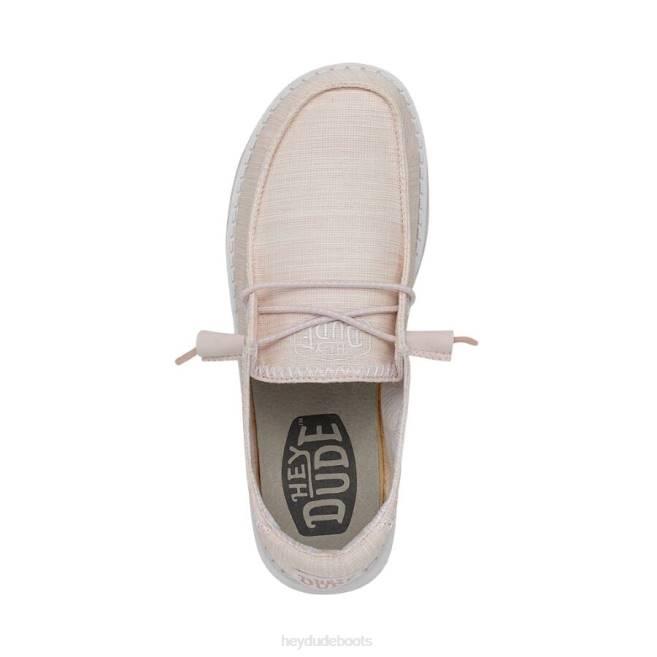 Men Pink Hey Dude Wendy Star Shoes H6P6147