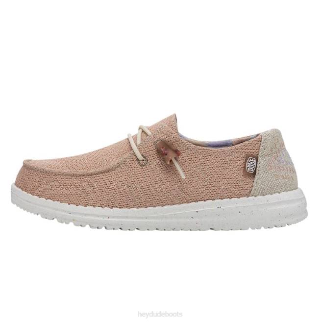 Men Pink Salt Hey Dude Wendy Knit II Shoes H6P655