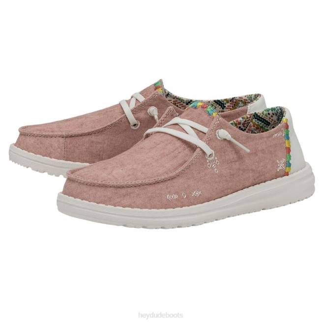 Men Rose Hey Dude Wendy Boho Shoes H6P664