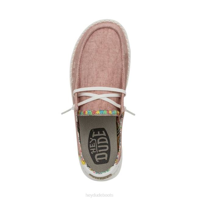 Men Rose Hey Dude Wendy Boho Shoes H6P664