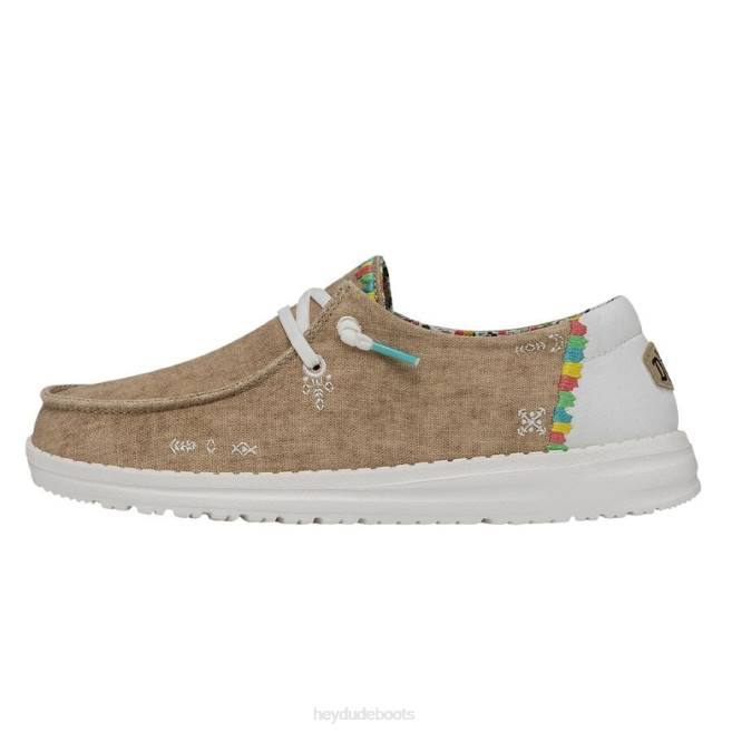 Men Sand Hey Dude Wendy Boho Shoes H6P665