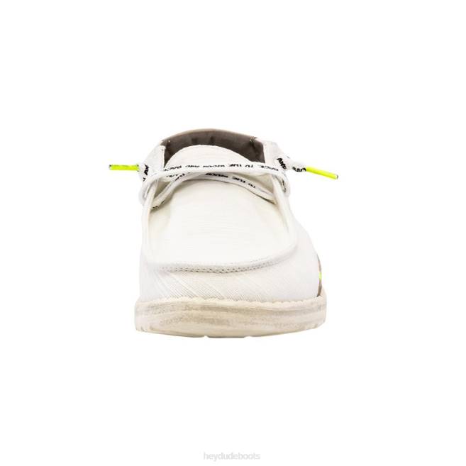 Men Star White Hey Dude Wendy Shoes H6P685