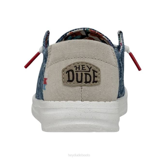 Men True Blue Hey Dude Wendy Boho Shoes H6P661