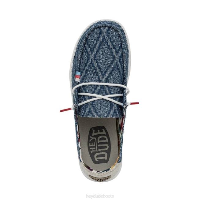 Men True Blue Hey Dude Wendy Boho Shoes H6P661