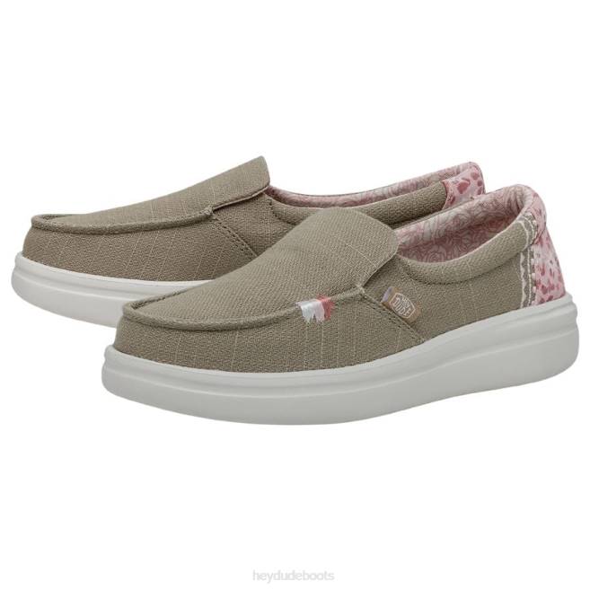 Women Desert Rose Hey Dude Misty Rise Shoes H6P6225