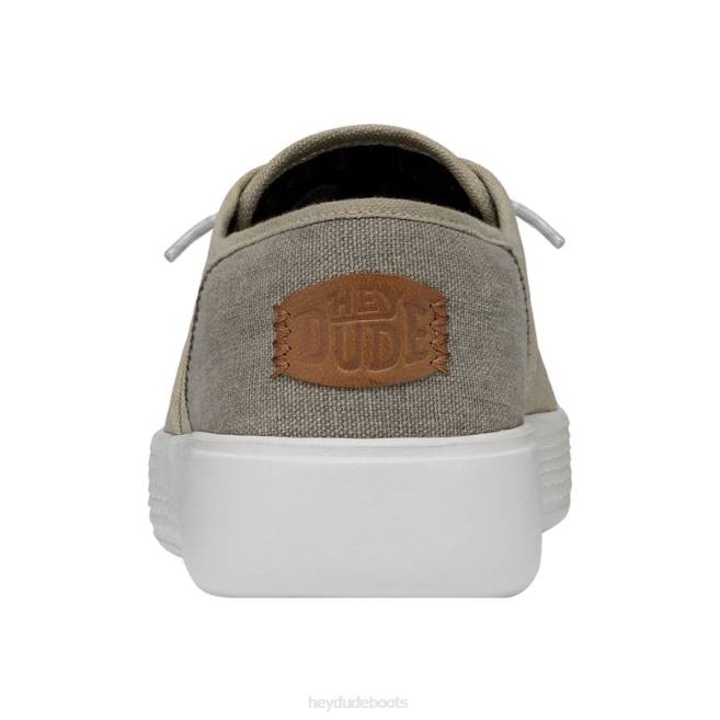 Women Taupe Hey Dude Conway Craft Shoes H6P6233