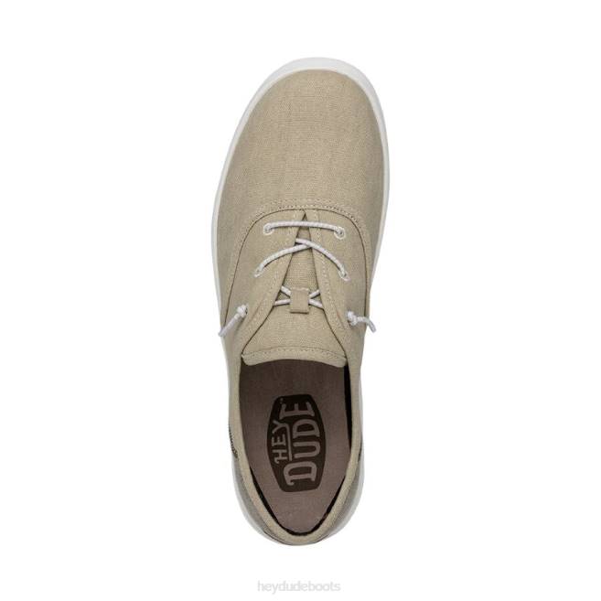 Women Taupe Hey Dude Conway Craft Shoes H6P6233